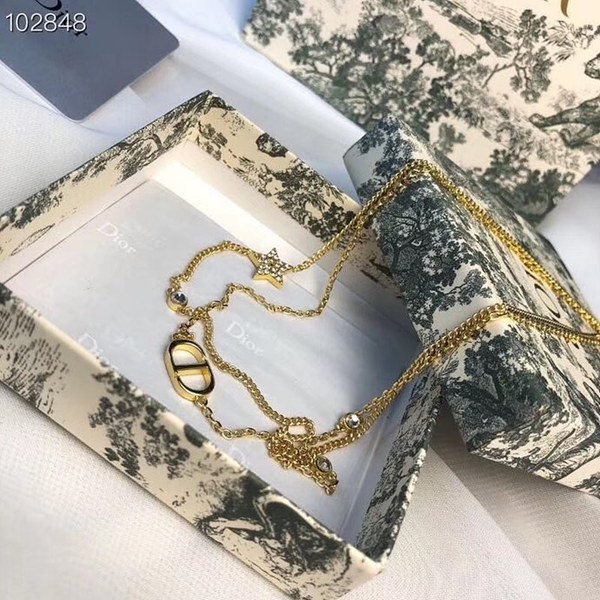 디올 Petit CD 더블 목걸이 [매장가 85만원대]