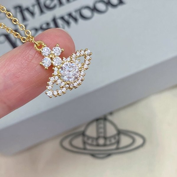 비비안웨스트우드 발렌티나 오브 목걸이 2color [매장가 38만원대]