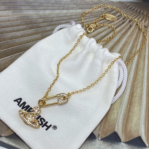 비비안웨스트우드 루크리스 목걸이 2color [매장가 43만원대]