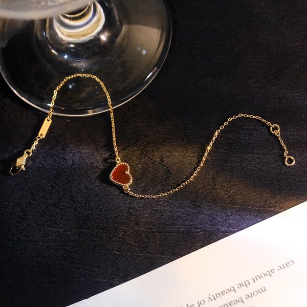 반클리프 스위트 알함브라 하트 브레이슬릿 [매장가 221만원대]