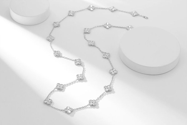 반클리프 빈티지 알함브라 롱 네크리스