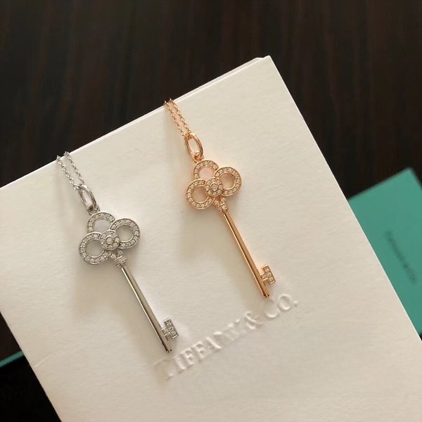 티파니앤코 크라운 키 네크리스 2color [매장가 600만원대]