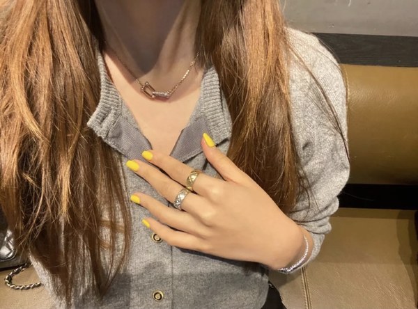 티파니 하드웨어 다이아목걸이 2COLOR [매장가 280만원대]