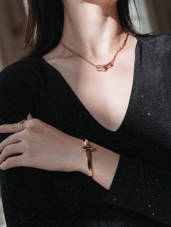 티파니 하드웨어 다이아목걸이 2COLOR [매장가 280만원대]