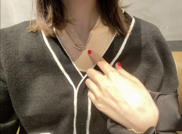 티파니 하드웨어 다이아목걸이 2COLOR [매장가 280만원대]