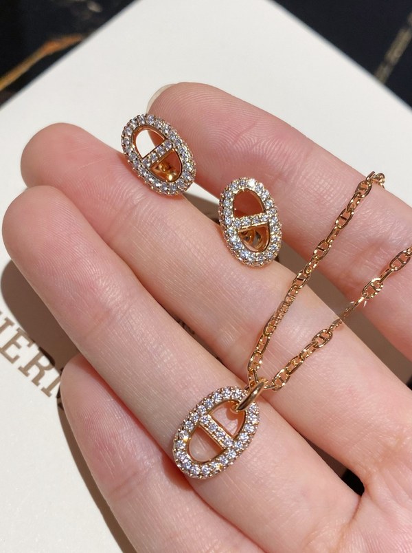 에르메스 다이아 목걸이 [매장가 240만원대]