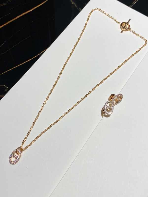 에르메스 다이아 목걸이 [매장가 240만원대]