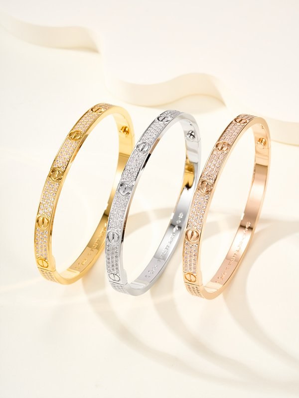 까르띠에 LOVE 러브 브레이슬릿 미디엄 3color