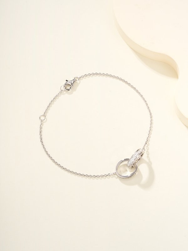 까르띠에 러브 브레이슬릿, 체인형 세미 파베 2color