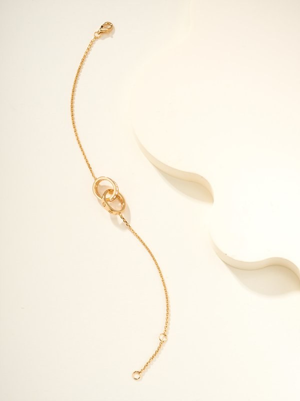 까르띠에 러브 브레이슬릿, 체인형 세미 파베 2color