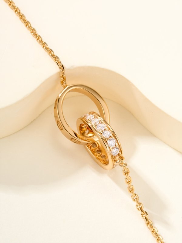 까르띠에 러브 브레이슬릿, 체인형 세미 파베 2color