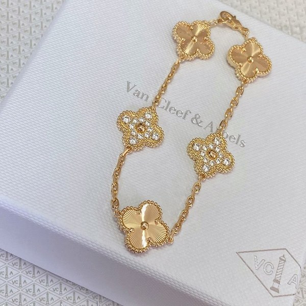 반클리프 빈티지 알함브라 브레이슬릿