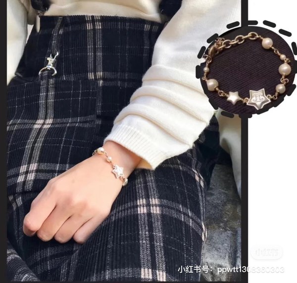 샤넬 진주 다이아 팔찌 [매장가 180만원대]