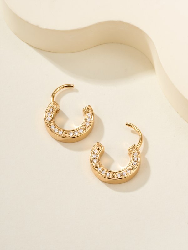 까르띠에 LOVE 싱글 이어링 파베 세팅 2color [매장가 351만원대]