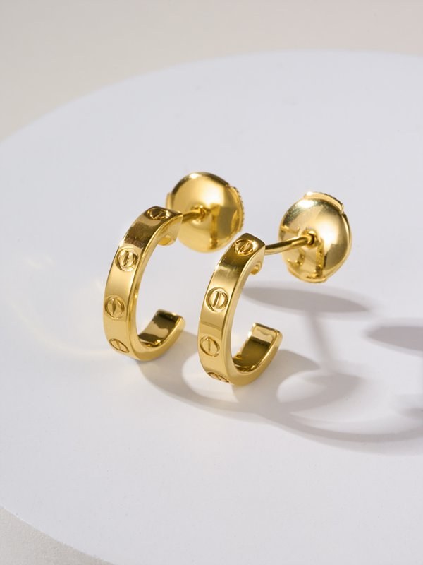 까르띠에 LOVE 후프 이어링 스몰 3color [매장가 356만원대]