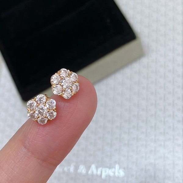 반클리프 플로레뜨 이어링 2color