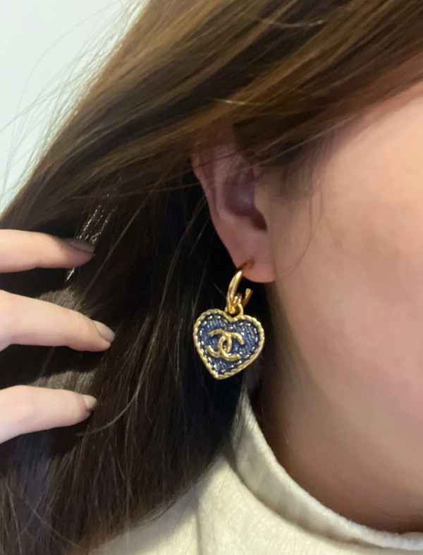 샤넬 하트 링 귀걸이 [매장가 148만원대]