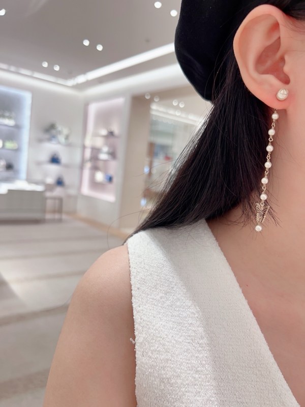 디올 롱 나비 귀걸이 [매장가 180만원대]