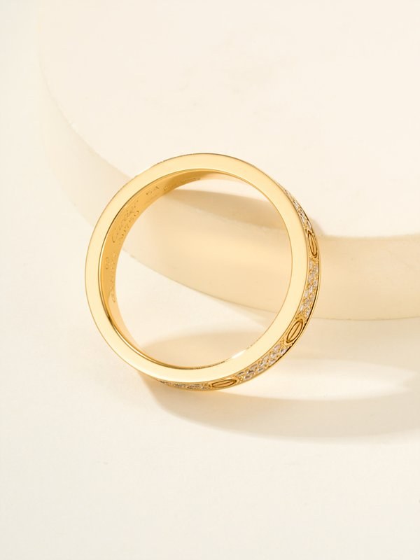 까르띠에 LOVE 링 스몰 파베 3color