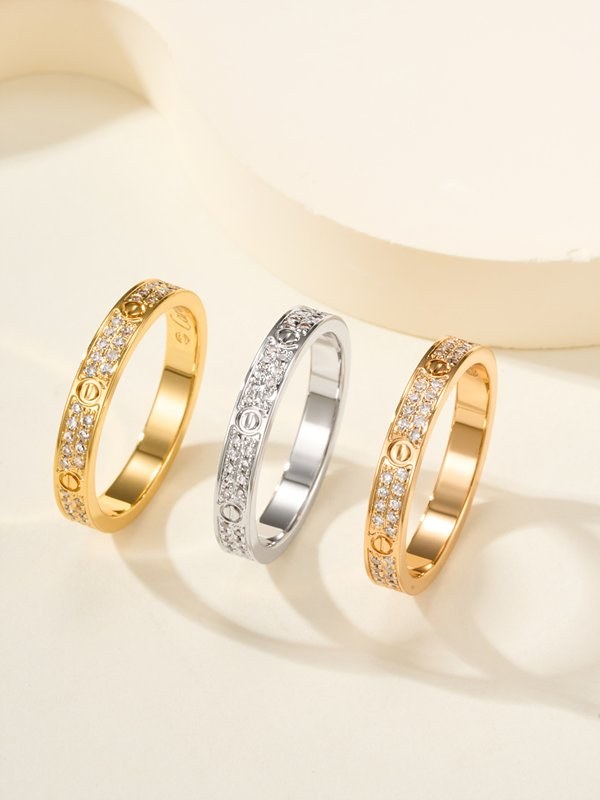 까르띠에 LOVE 링 미니 파베 3color [매장가 845만원대]
