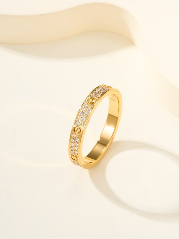 까르띠에 LOVE 링 미니 파베 3color [매장가 845만원대]