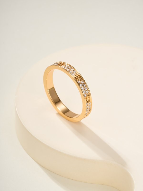 까르띠에 LOVE 링 미니 파베 3color [매장가 845만원대]