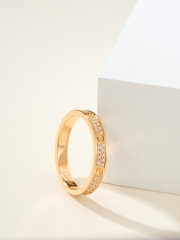 까르띠에 LOVE 링 미니 파베 3color [매장가 845만원대]