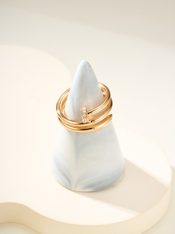 까르띠에 저스트 앵끌루 링 더블 2color [매장가 810만원대]