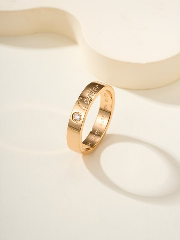 까르띠에 C 드 까르띠에 웨딩링 2color 4MM [매장가 362만원대]