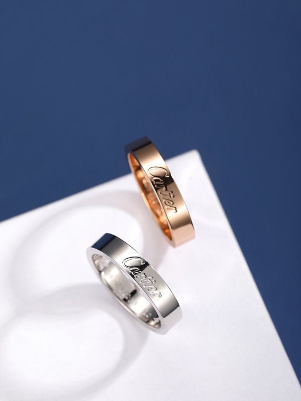 까르띠에 C 드 까르띠에 웨딩링 2color 4MM [매장가 286만원대]