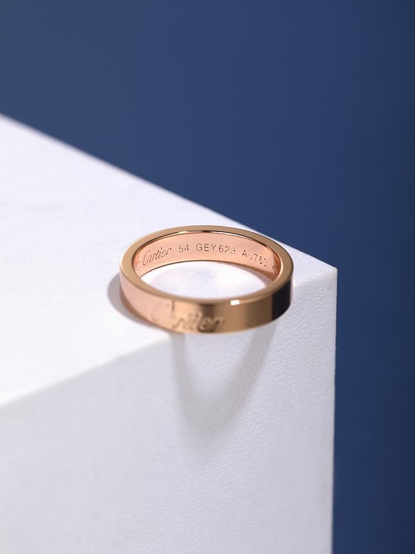 까르띠에 C 드 까르띠에 웨딩링 2color 4MM [매장가 286만원대]