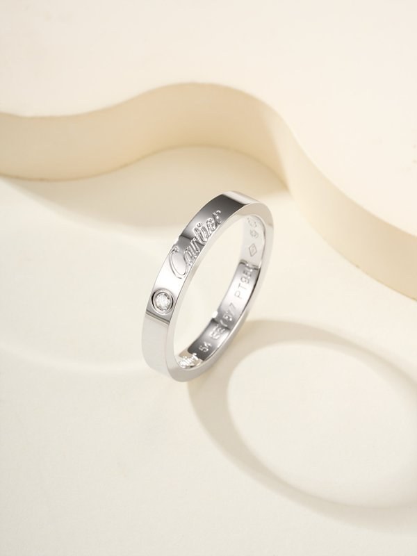 까르띠에 C 드 까르띠에 웨딩링 2color 3MM [매장가 265만원대]