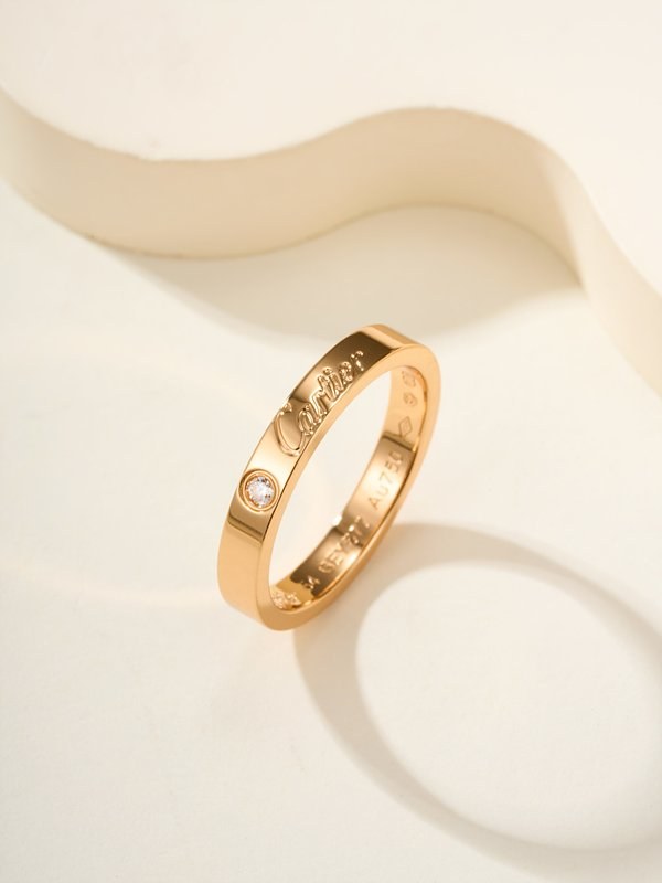 까르띠에 C 드 까르띠에 웨딩링 2color 3MM [매장가 265만원대]