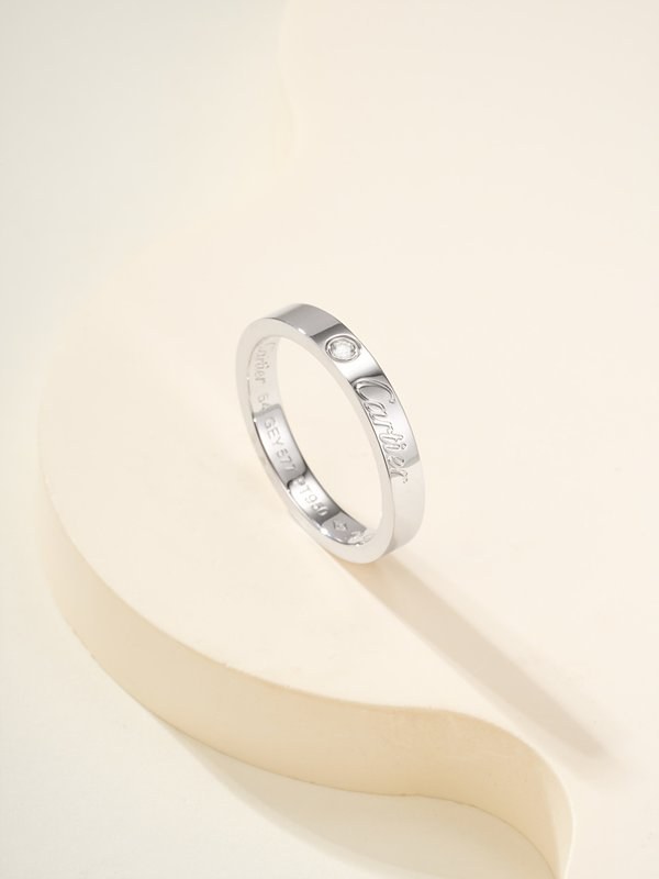 까르띠에 C 드 까르띠에 웨딩링 2color 3MM [매장가 265만원대]