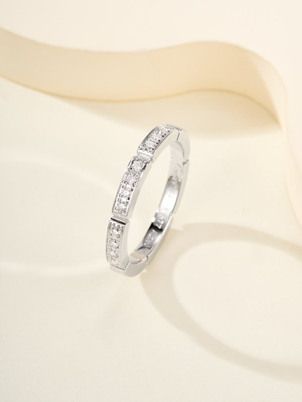 까르띠에 마이용 팬더 웨딩링, 세미 파베 2color [매장가 640만원대]