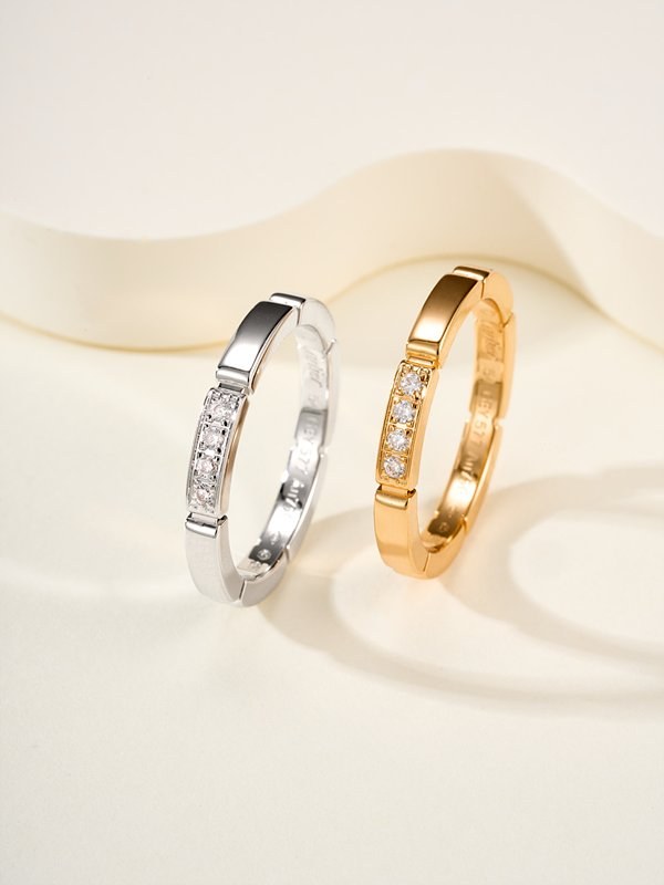 까르띠에 마이용 팬더 웨딩링, 다이아몬드4개 2color [매장가 370만원대]