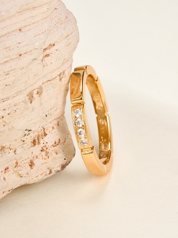 까르띠에 마이용 팬더 웨딩링, 다이아몬드4개 2color [매장가 370만원대]