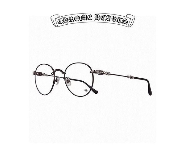 크롬하츠 BUBBA A 오벌 프레임 안경 3color [매장가 216만원대]