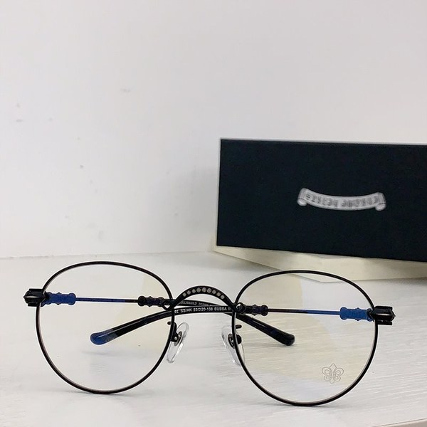 크롬하츠 BUBBA A 오벌 프레임 안경 3color [매장가 216만원대]