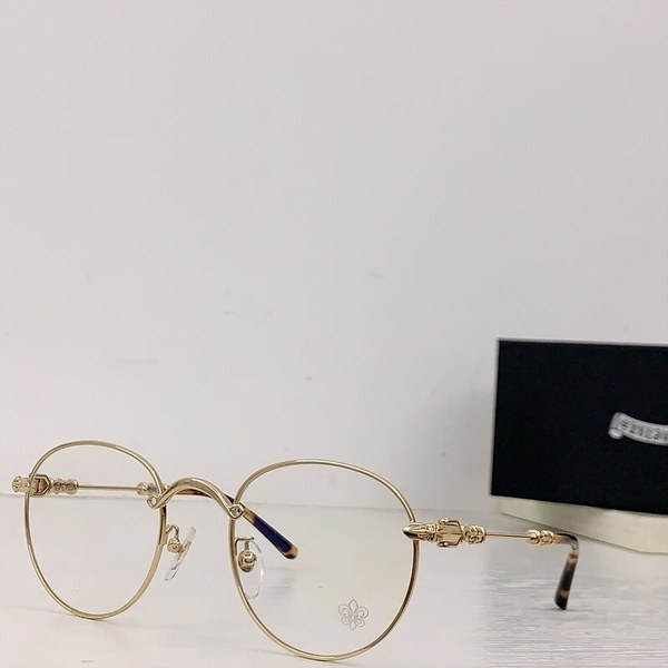 크롬하츠 BUBBA A 오벌 프레임 안경 3color [매장가 216만원대]