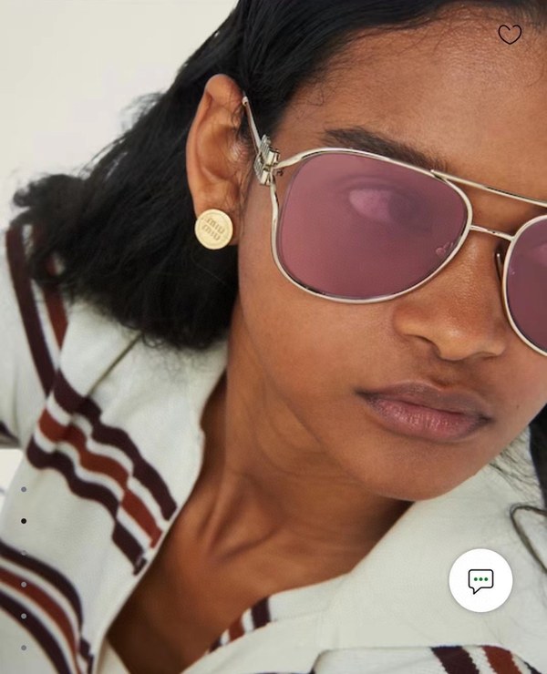 미우미우 로고 선글라스 6컬러