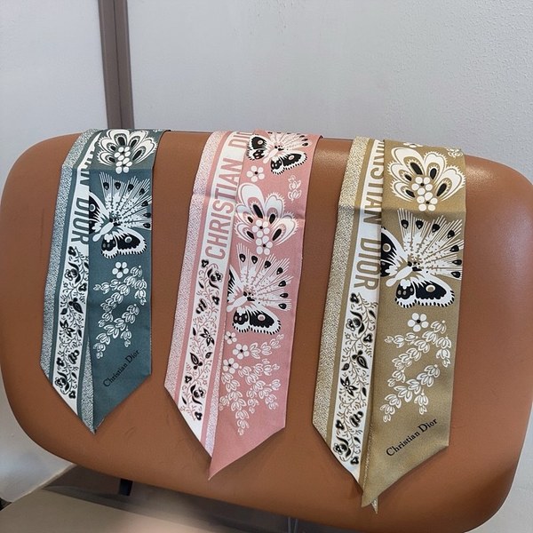 디올 Dior 미차 스카프 / Butterfly / 카키
