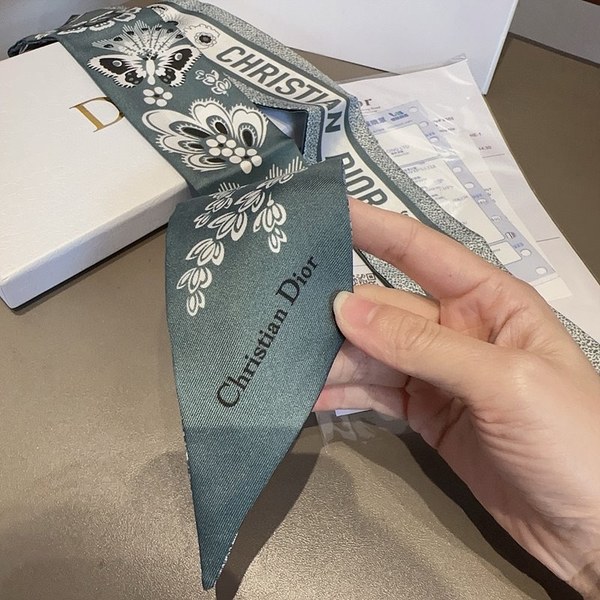 디올 Dior 미차 스카프 / Butterfly / 블루