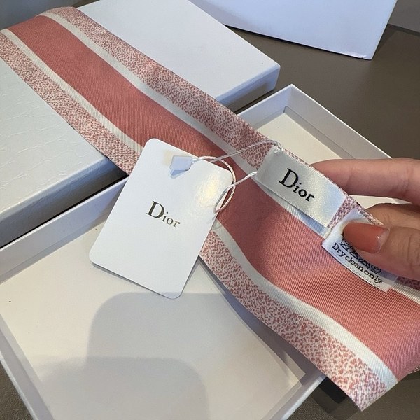 디올 Dior 미차 스카프 / 멕시칸버터플라이 / 핑크