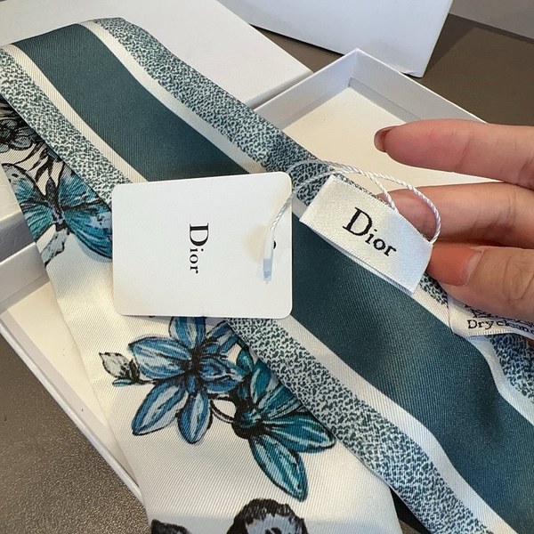 디올 Dior 미차 스카프 / 멕시칸버터플라이 / 블루