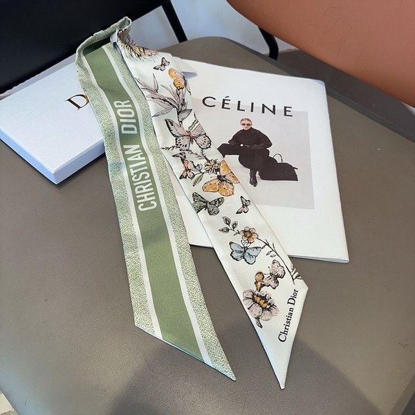 디올 Dior 미차 스카프 / 멕시칸버터플라이 / 그린