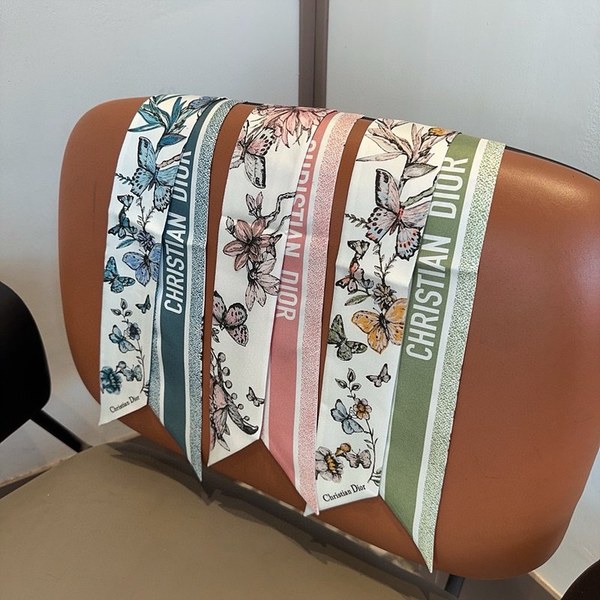 디올 Dior 미차 스카프 / 멕시칸버터플라이 / 그린