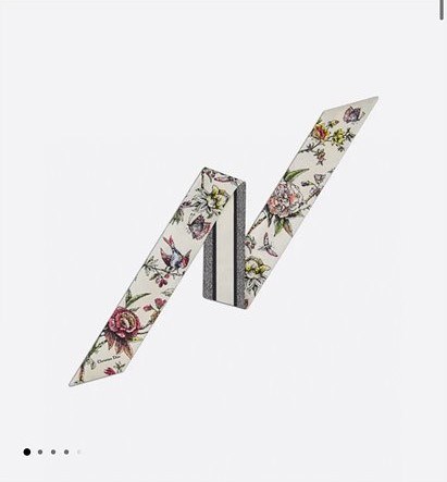 디올 Dior 미차 스카프 / JARDIN BOTANIQUE / 컬러풀