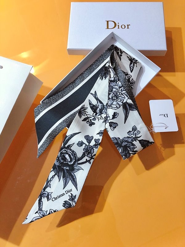 디올 Dior 미차 스카프 / JARDIN BOTANIQUE / 화이트