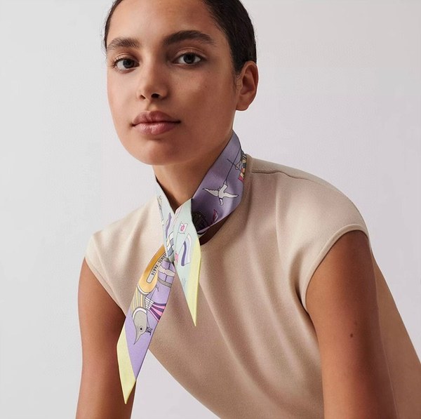 에프메스 드림오브 플라이 인더 스카이 트윌리 스카프 4COLOR [매장가 100만원대]